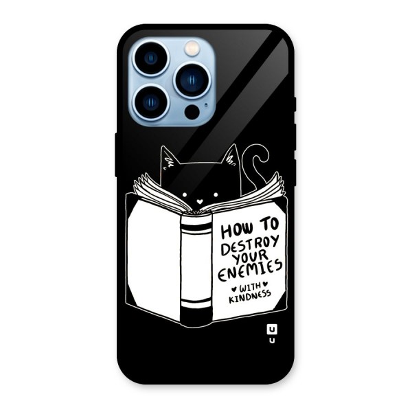 Enemies Destroyer Glass Back Case for iPhone 13 Pro