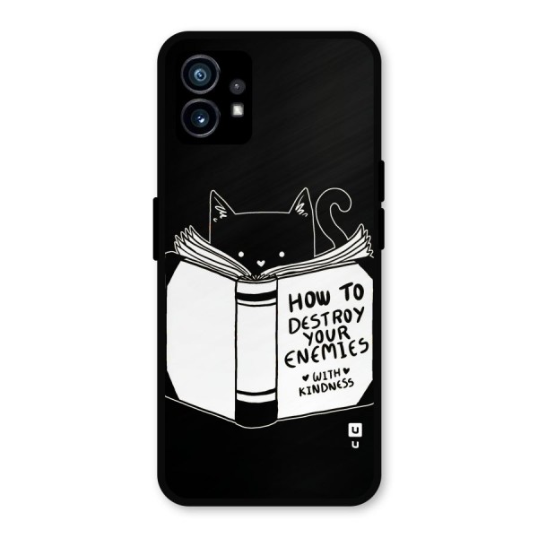 Enemies Destroyer Metal Back Case for Nothing Phone 1