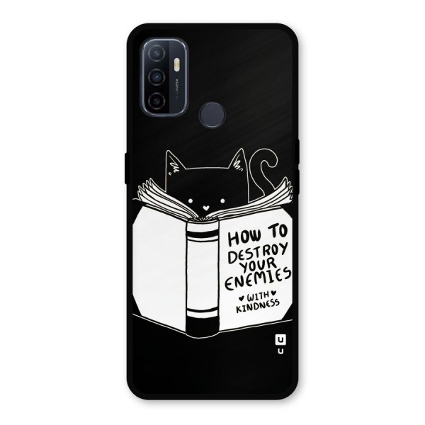 Enemies Destroyer Metal Back Case for Oppo A53