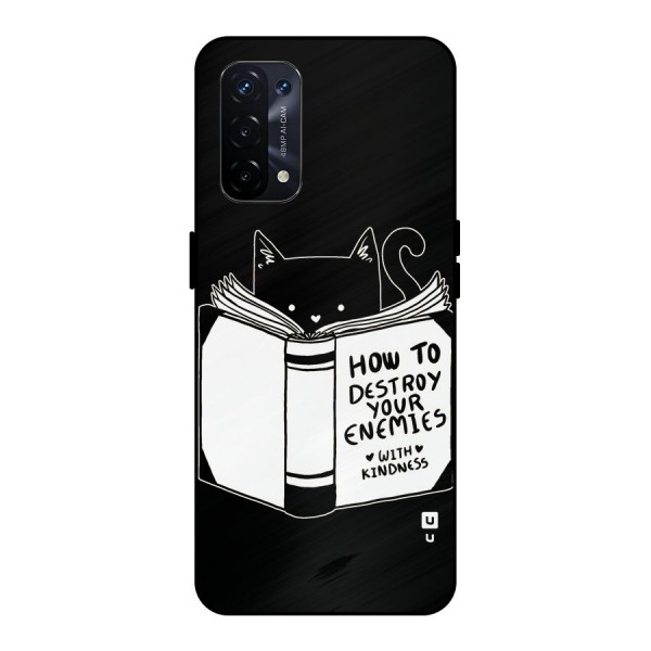 Enemies Destroyer Metal Back Case for Oppo A74 5G