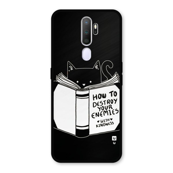 Enemies Destroyer Metal Back Case for Oppo A9 (2020)