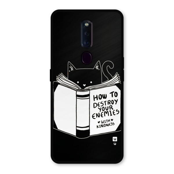 Enemies Destroyer Metal Back Case for Oppo F11 Pro