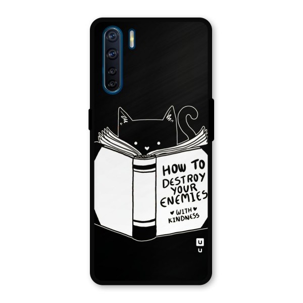 Enemies Destroyer Metal Back Case for Oppo F15