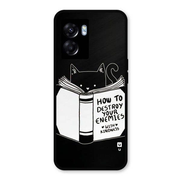 Enemies Destroyer Metal Back Case for Oppo K10 (5G)