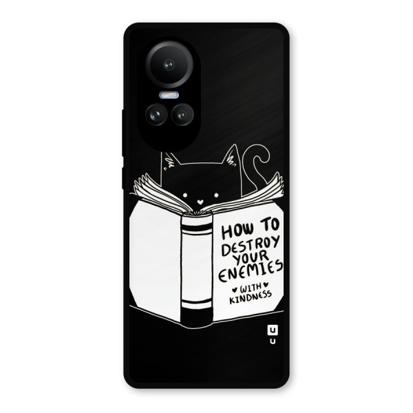 Enemies Destroyer Metal Back Case for Oppo Reno10 Pro