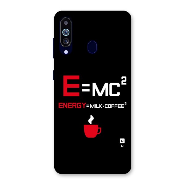 Energy Coffee Equation Back Case for Galaxy A60