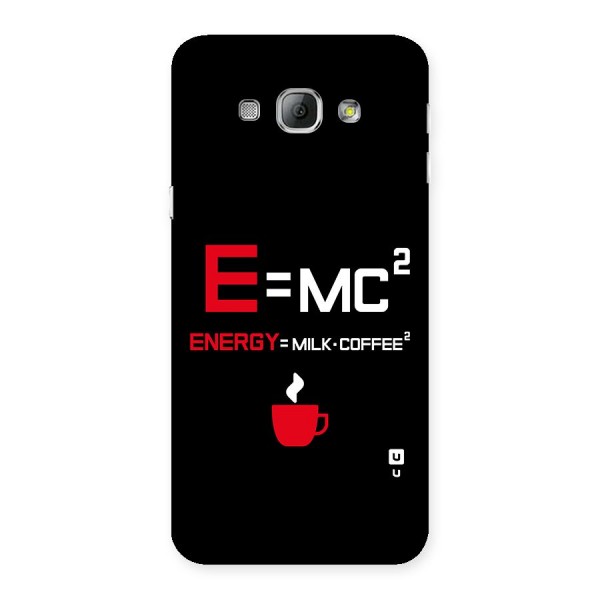 Energy Coffee Equation Back Case for Galaxy A8