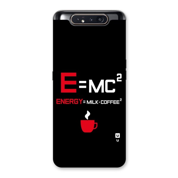 Energy Coffee Equation Back Case for Galaxy A80