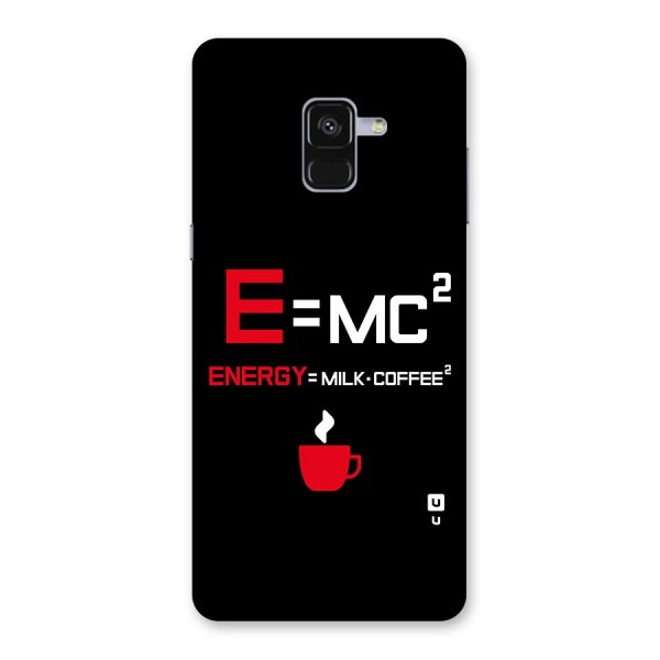 Energy Coffee Equation Back Case for Galaxy A8 Plus