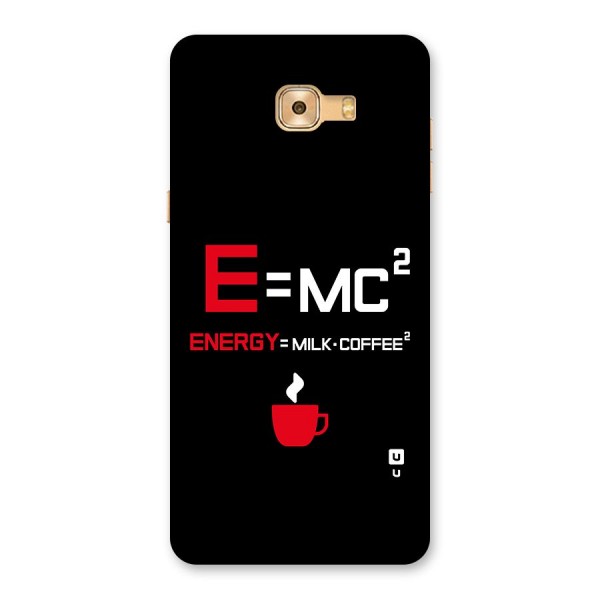 Energy Coffee Equation Back Case for Galaxy C9 Pro