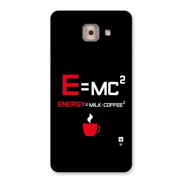 Energy Coffee Equation Back Case for Galaxy J7 Max