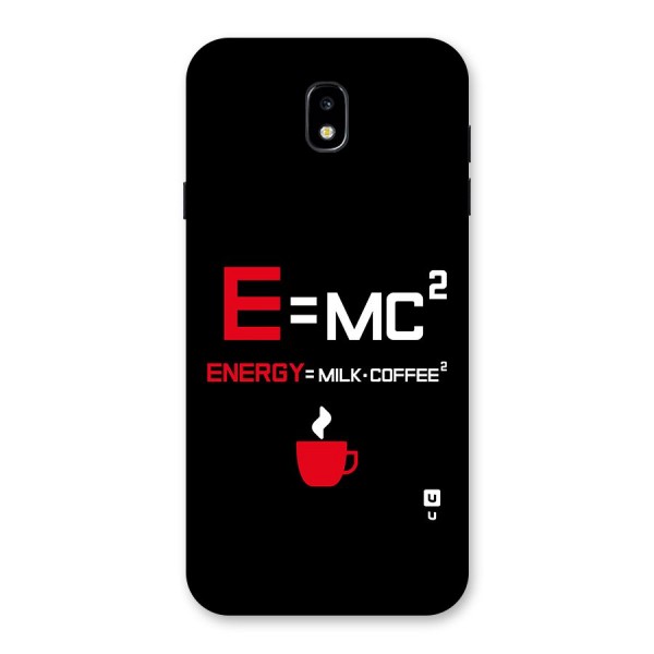 Energy Coffee Equation Back Case for Galaxy J7 Pro