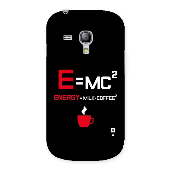 Energy Coffee Equation Back Case for Galaxy S3 Mini