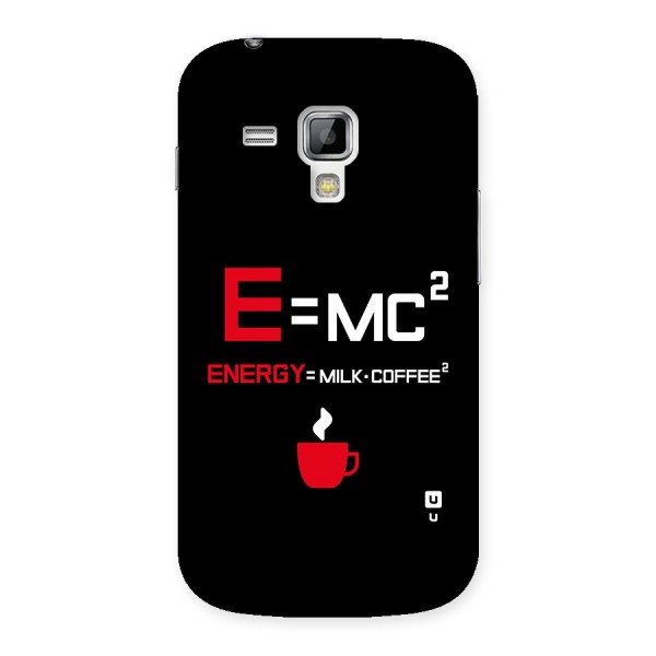 Energy Coffee Equation Back Case for Galaxy S Duos