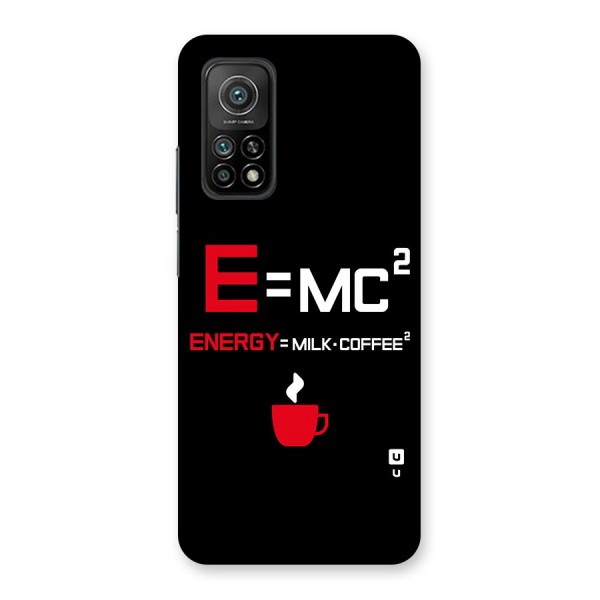 Energy Coffee Equation Back Case for Mi 10T Pro 5G