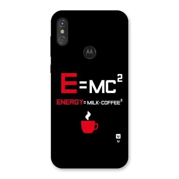 Energy Coffee Equation Back Case for Motorola One Power