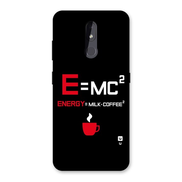 Energy Coffee Equation Back Case for Nokia 3.2