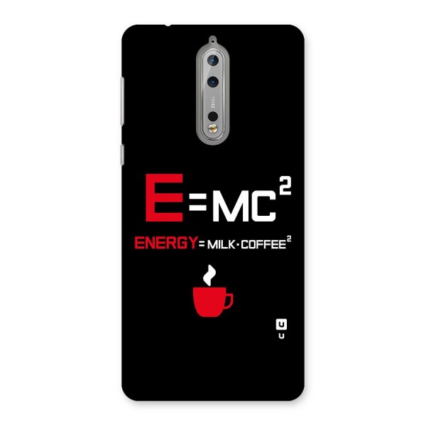 Energy Coffee Equation Back Case for Nokia 8