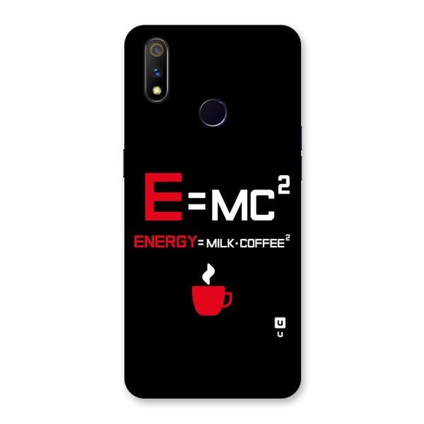 Energy Coffee Equation Back Case for Realme 3 Pro