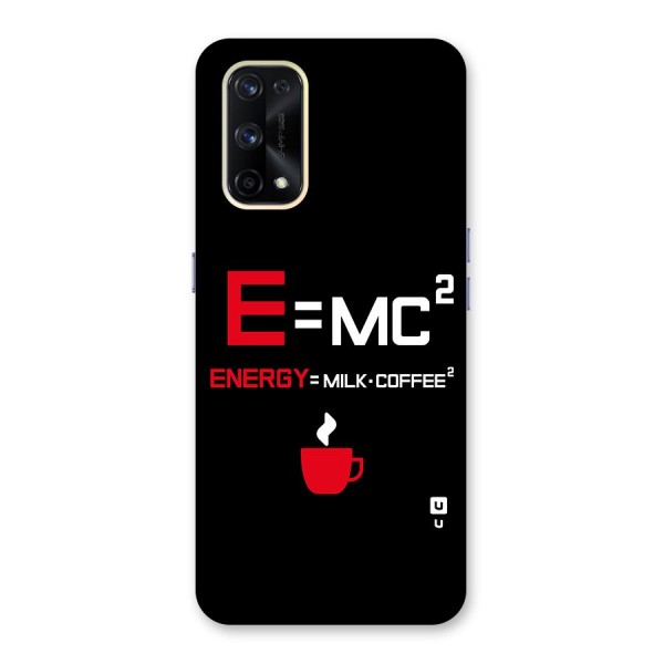 Energy Coffee Equation Glass Back Case for Realme X7 Pro