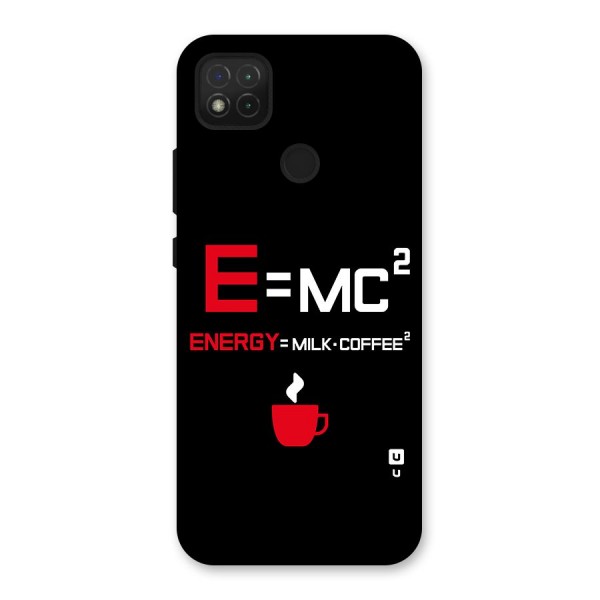 Energy Coffee Equation Back Case for Redmi 9