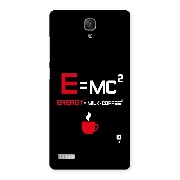 Energy Coffee Equation Back Case for Redmi Note