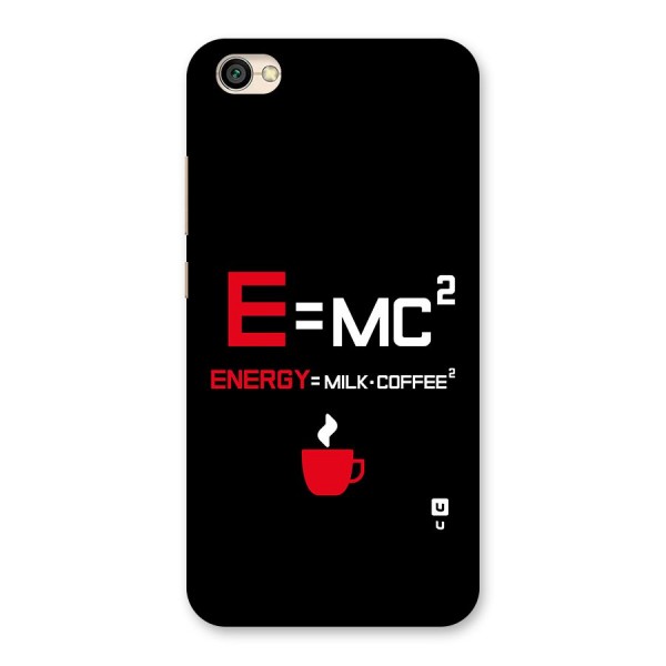 Energy Coffee Equation Back Case for Redmi Y1 Lite