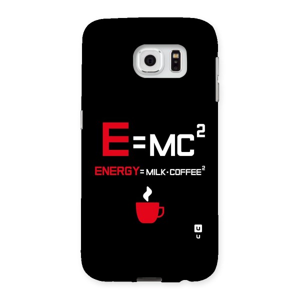 Energy Coffee Equation Back Case for Samsung Galaxy S6