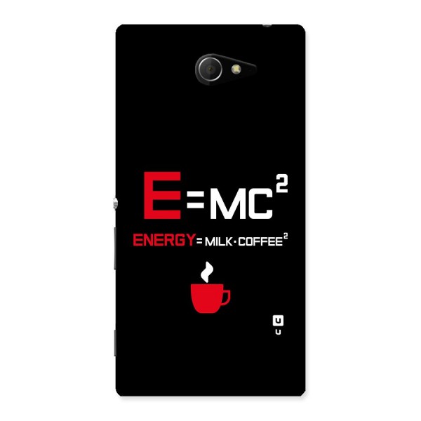 Energy Coffee Equation Back Case for Sony Xperia M2