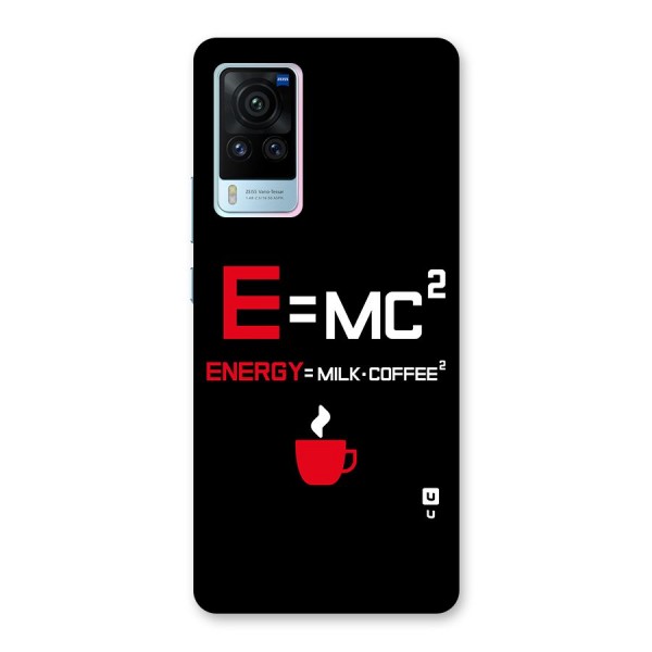 Energy Coffee Equation Glass Back Case for Vivo X60 Pro