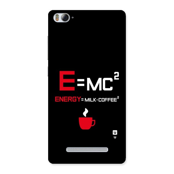 Energy Coffee Equation Back Case for Xiaomi Mi4i