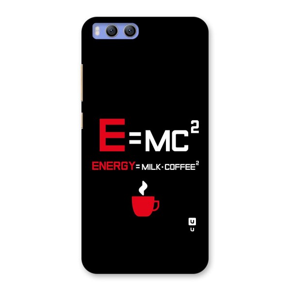 Energy Coffee Equation Back Case for Xiaomi Mi 6