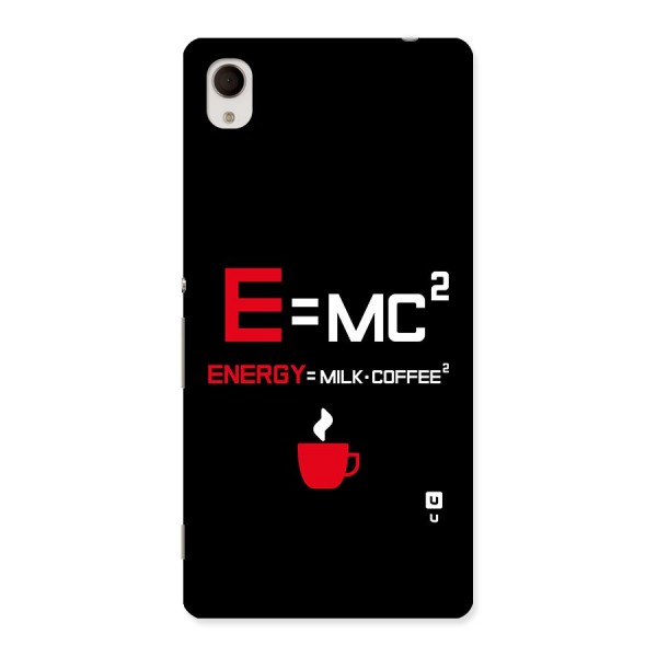 Energy Coffee Equation Back Case for Xperia M4 Aqua