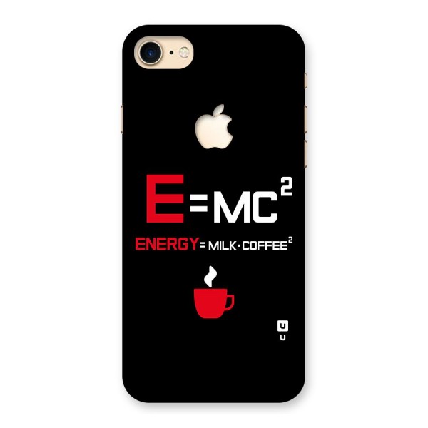 Energy Coffee Equation Back Case for iPhone 7 Apple Cut