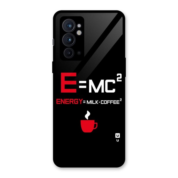 Energy Coffee Equation Glass Back Case for OnePlus 9RT 5G