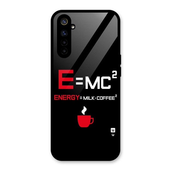 Energy Coffee Equation Glass Back Case for Realme 6