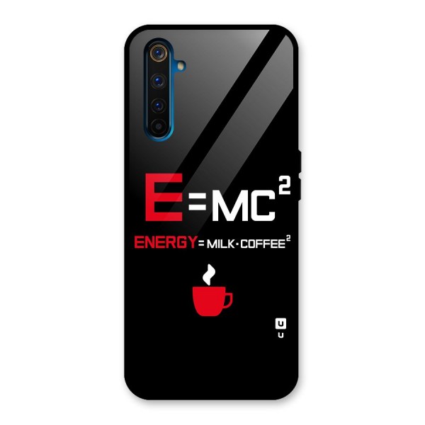 Energy Coffee Equation Glass Back Case for Realme 6 Pro