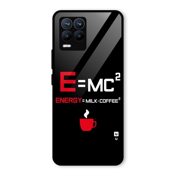 Energy Coffee Equation Glass Back Case for Realme 8