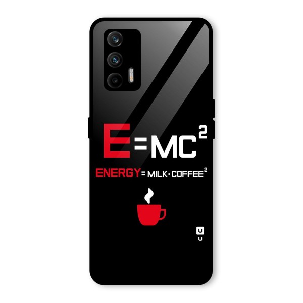 Energy Coffee Equation Glass Back Case for Realme X7 Max