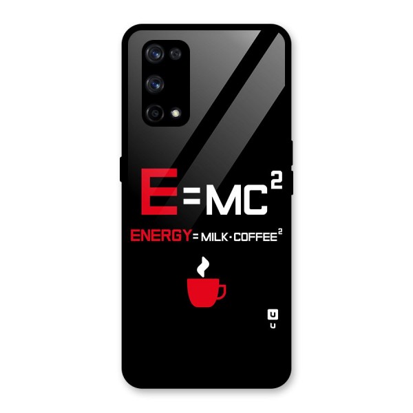 Energy Coffee Equation Glass Back Case for Realme X7 Pro