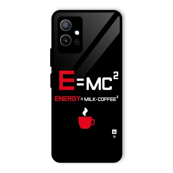 Energy Coffee Equation Glass Back Case for Vivo T1 5G