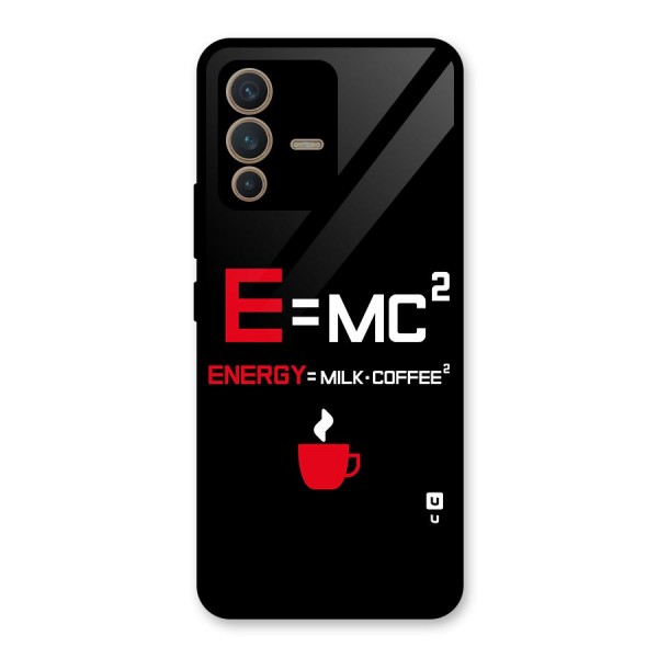 Energy Coffee Equation Glass Back Case for Vivo V23 5G