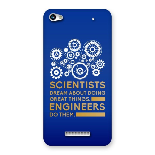 Engineer Back Case for Micromax Hue 2