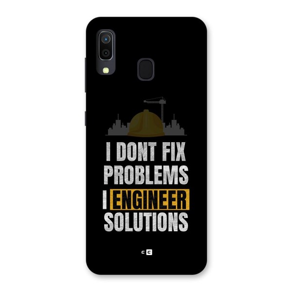 Engineer Solutions Back Case for Galaxy A30