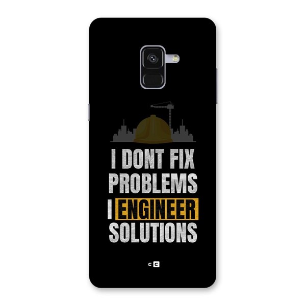 Engineer Solutions Back Case for Galaxy A8 Plus