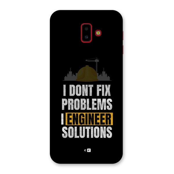 Engineer Solutions Back Case for Galaxy J6 Plus