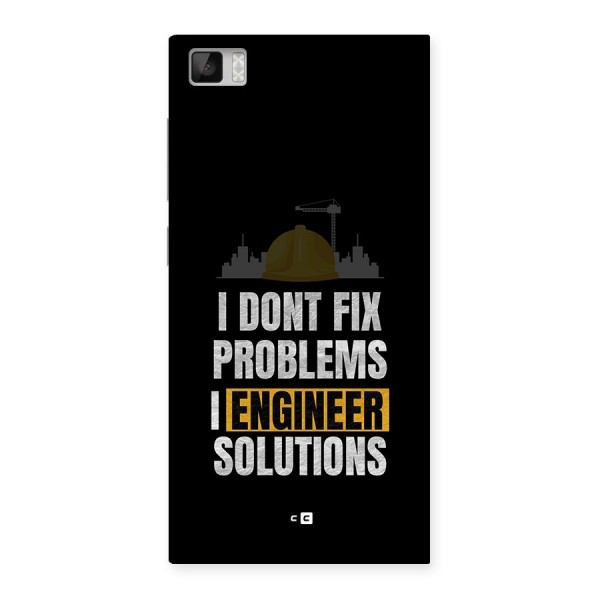 Engineer Solutions Back Case for Mi3