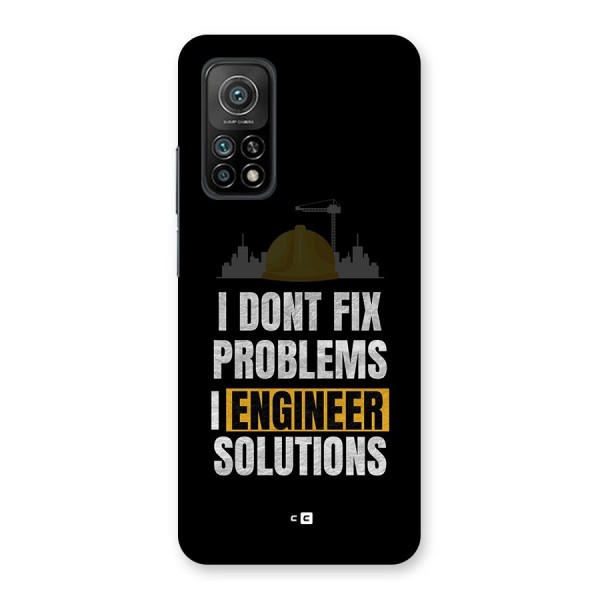 Engineer Solutions Back Case for Mi 10T 5G