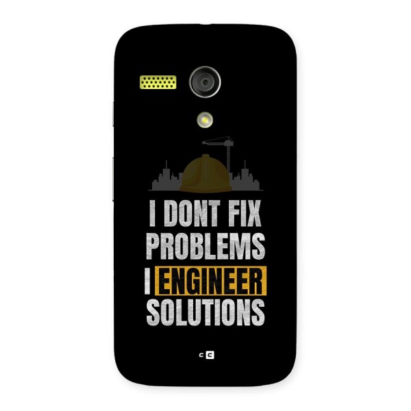 Engineer Solutions Back Case for Moto G