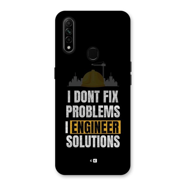 Engineer Solutions Back Case for Oppo A31